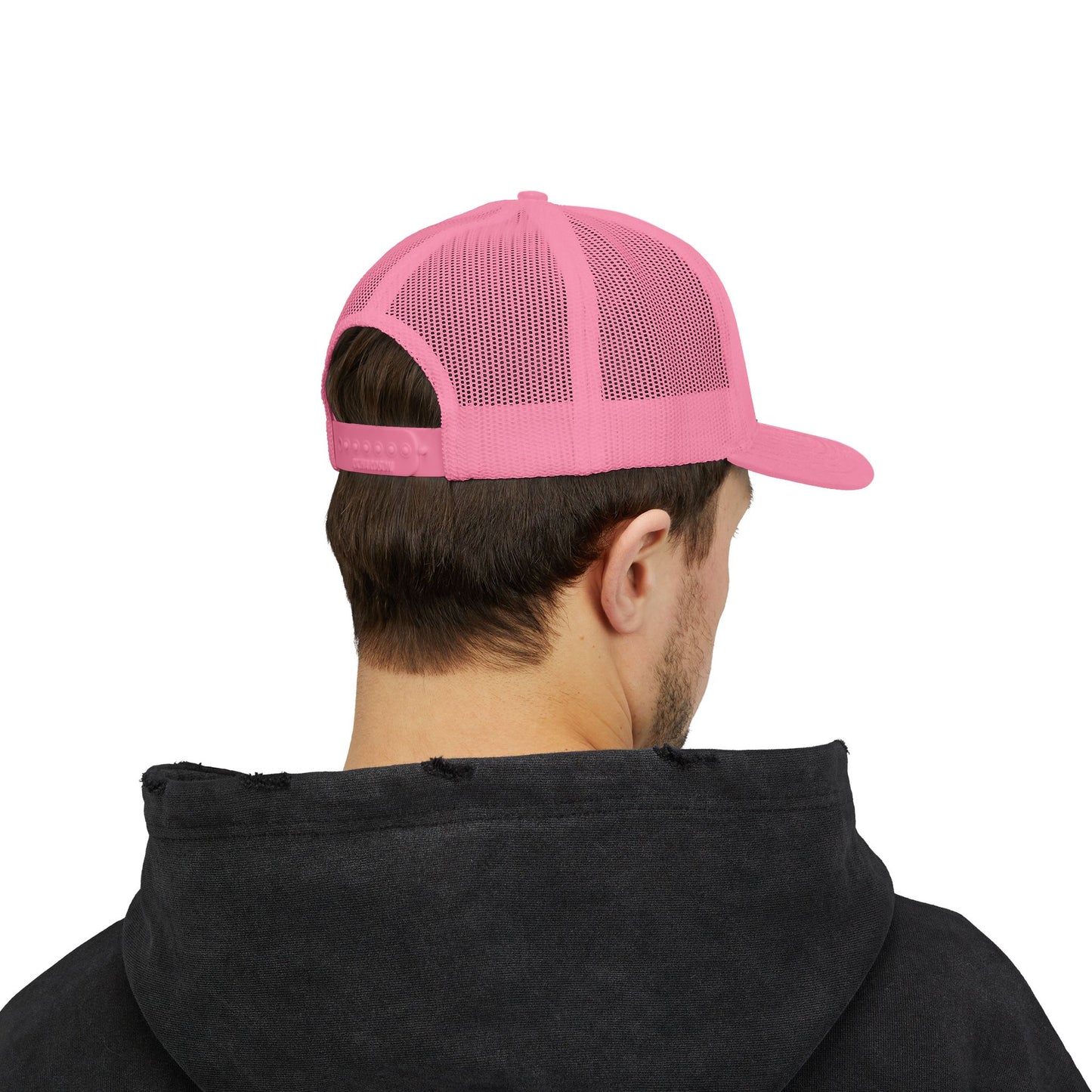 Boomer Vibes Trucker Cap — Americana Glitter Snapback Hat