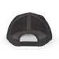 Boomer Vibes Trucker Cap — Americana Glitter Snapback Hat