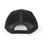 Boomer Vibes Trucker Cap — Americana Glitter Snapback Hat