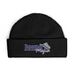 Cuff Beanie — 'Boomer Nights' Retro Logo Knit Hat
