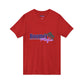 Boomer Mafia V-Neck Tee — Retro Hat Graphic Funny Boomer Shirt