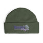 Cuff Beanie — 'Boomer Nights' Retro Logo Knit Hat