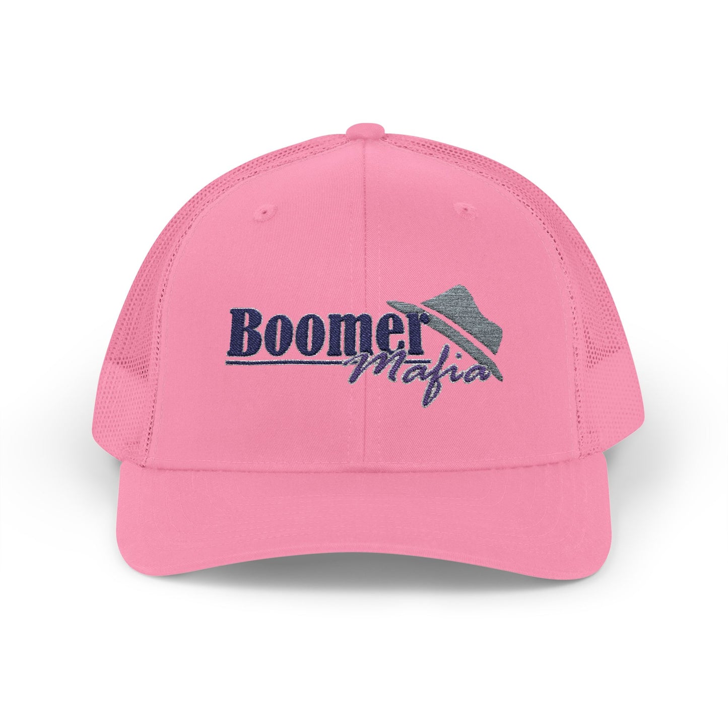 Boomer Vibes Trucker Cap — Americana Glitter Snapback Hat