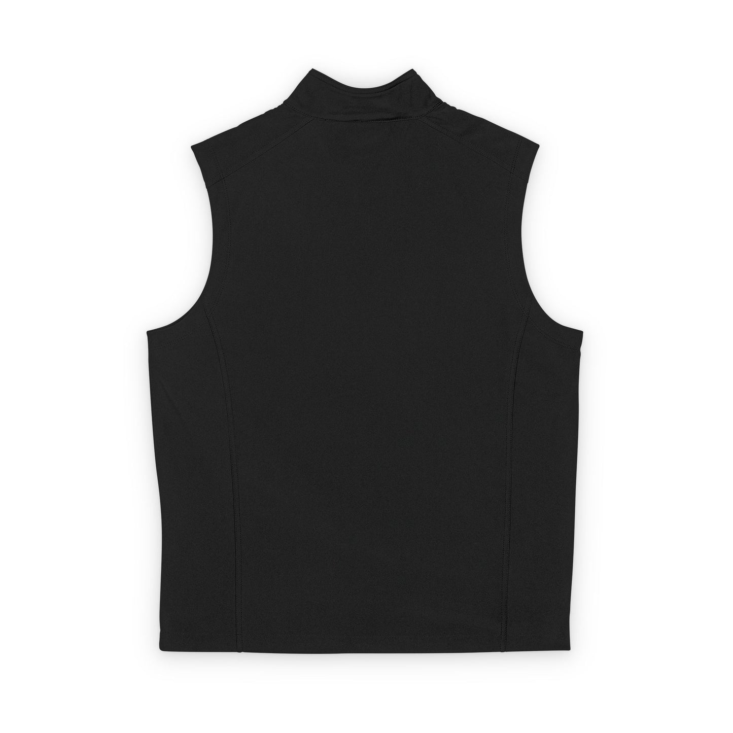 Men's Soft Shell Vest — Embroidered Mountain Logo