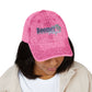 Vintage Embroidered Trucker Cap — "Boomer" American Flag Design