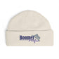 Cuff Beanie — 'Boomer Nights' Retro Logo Knit Hat