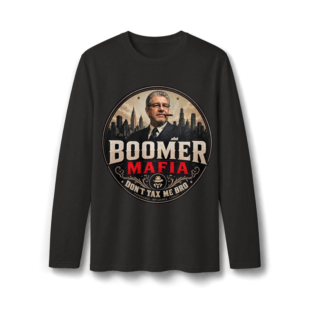 Boomer Mafia Graphic Long Sleeve T-Shirt