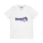 Boomer Mafia V-Neck Tee — Retro Hat Graphic Funny Boomer Shirt
