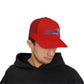 Boomer Vibes Trucker Cap — Americana Glitter Snapback Hat