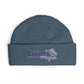 Cuff Beanie — 'Boomer Nights' Retro Logo Knit Hat
