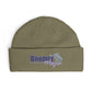 Cuff Beanie — 'Boomer Nights' Retro Logo Knit Hat