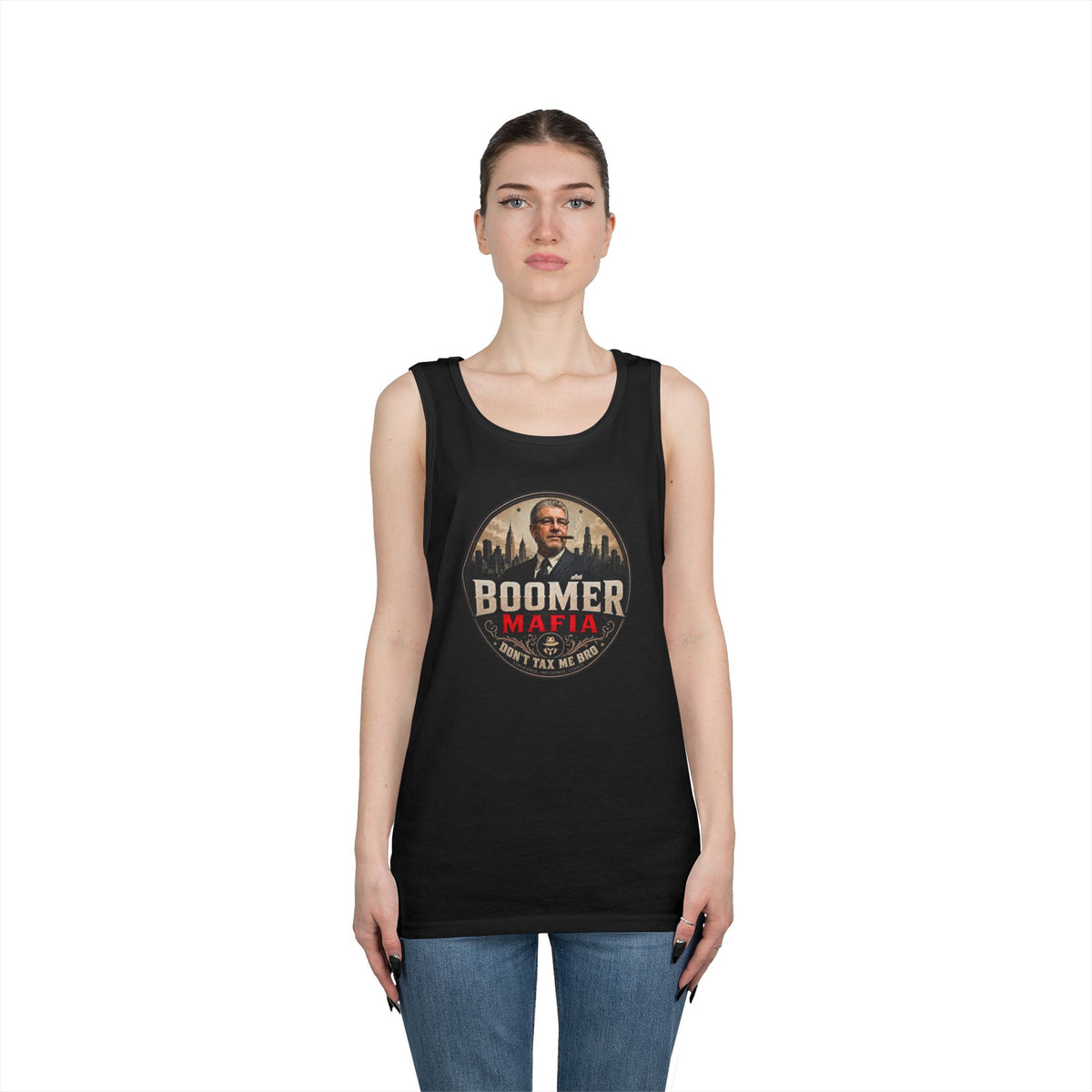 Boomer Mafia Political Humor Tank Top