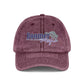 Vintage Embroidered Trucker Cap — "Boomer" American Flag Design