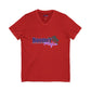 Boomer Mafia V-Neck Tee — Retro Hat Graphic Funny Boomer Shirt
