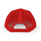 Boomer Vibes Trucker Cap — Americana Glitter Snapback Hat