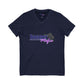 Boomer Mafia V-Neck Tee — Retro Hat Graphic Funny Boomer Shirt